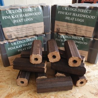 Hardwood Heat Logs (10kg) (Pack of 12)